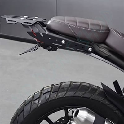 凱旋Scrambler400x貨架 speed400後箱5