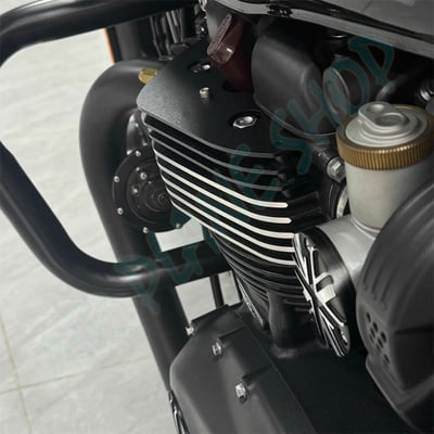 凱旋水冷引擎汽缸裝飾蓋 bobber t120 thruxton speedtwin汽缸螺絲裝飾蓋 凱旋螺絲 凱旋缸頭4