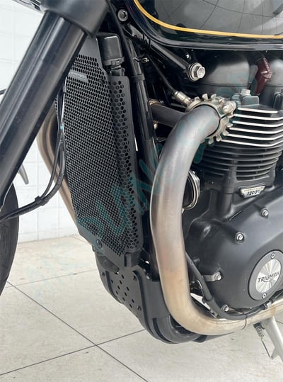 凱旋下護板 T100護板 護網 scrambler水箱T120底盤護板 speebtwin THRUXTON4