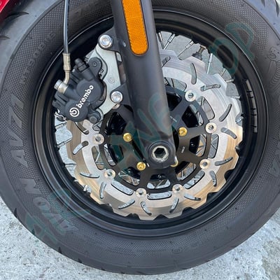 凱旋碟盤鈦合金螺絲 bobber t100 t120 streettwin speebtwin scrambler2