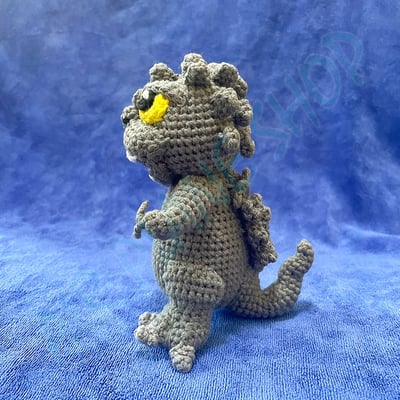 godzilla哥吉拉鑰匙圈 哥吉拉吊飾 手工編織 客製化禮物6