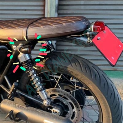 凱旋後方向燈支架 避震器方向燈支架1