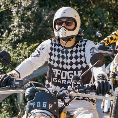 越野防賽車衣 長袖車衣 滑衣 機車衣 摩托車衣 復古車衣3