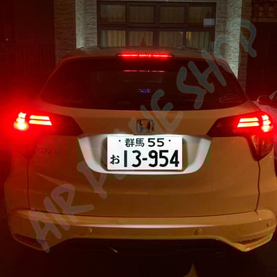 HRV 第三剎車燈貼 碳纖維 飾貼2