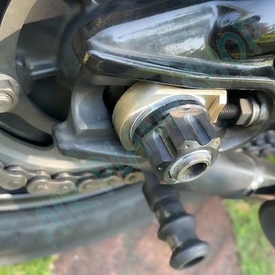 凱旋鈦合金後輪軸心螺母 bobber t100 t120 streettwin speebtwin scrambler2