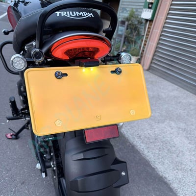 凱旋speed400短牌架 凱旋Scrambler400短牌架2