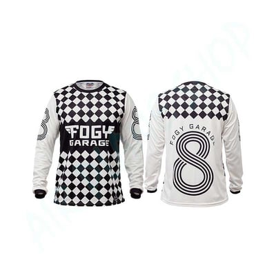 越野防賽車衣 長袖車衣 滑衣 機車衣 摩托車衣 復古車衣7