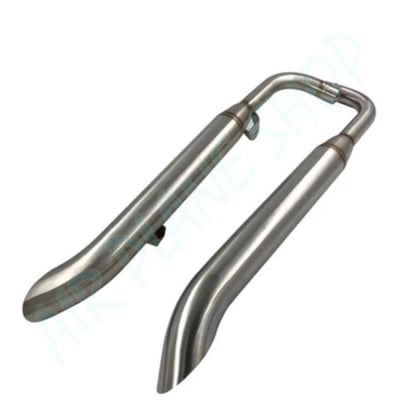 凱旋bobber排氣管 speedmaster排氣管 直通朝外款1