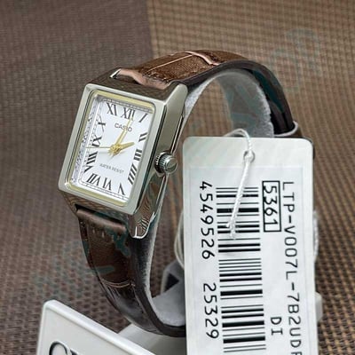 CASIO 卡西歐 復古女錶 方錶 小錶徑 CASIO LTP-V007L4