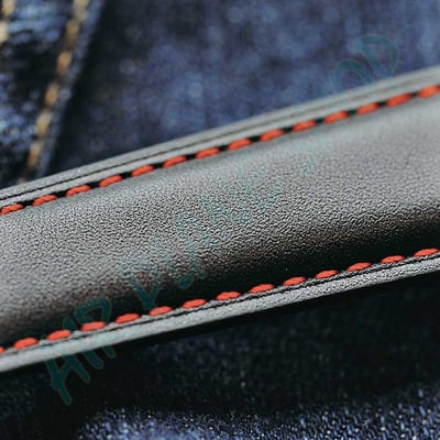 雙眼計時錶 熊貓錶 真皮錶帶 貓熊面盤 神秘代碼6