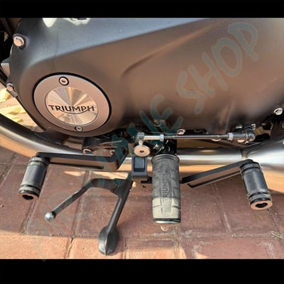 凱旋bobber前後踩打擋桿 bobber擋桿2