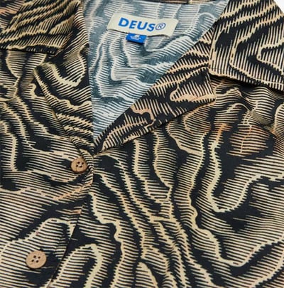 Deus襯衫 虎紋大理石  Ex Machina E-Motion SS3
