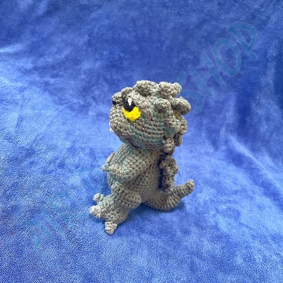 godzilla哥吉拉鑰匙圈 哥吉拉吊飾 手工編織 客製化禮物7