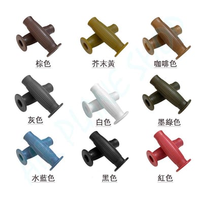 復古酒桶直紋握把套 復古把手套 凱旋握把套 哈雷握把套 酒桶手泥 復古手泥1