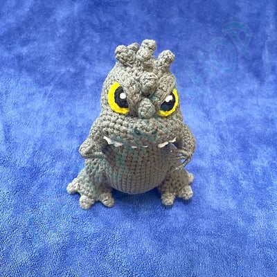 godzilla哥吉拉鑰匙圈 哥吉拉吊飾 手工編織 客製化禮物3