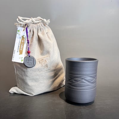 小花蔓澤蘭永續循環禮盒-炭陶杯2