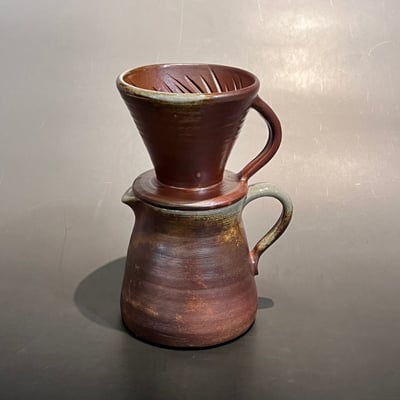 蘇打柴燒咖啡濾杯壺2