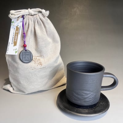 小花蔓澤蘭永續循環禮盒-炭陶杯3