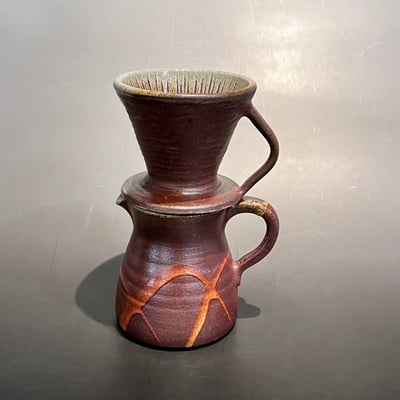 蘇打柴燒咖啡濾杯壺1