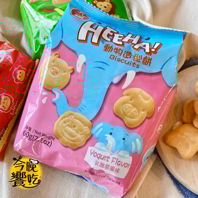 九福動物造型餅(奶素)60G3