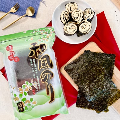 素材宣言-和風日式對切海苔(全素)1
