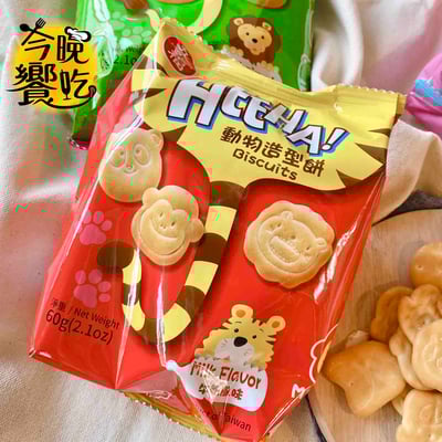 九福動物造型餅(奶素)60G2