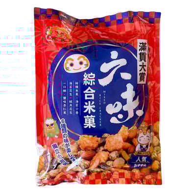 大嘟嘟-六味綜合米菓144G(6小包入)3