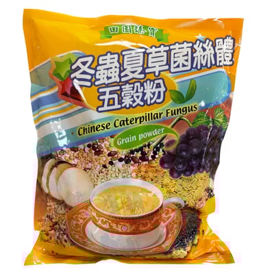 田園臻寶-冬蟲夏草菌絲體五穀粉450g(15小包入)3