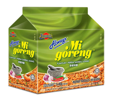 Always乾撈麵-原味/香蝦/泰式4