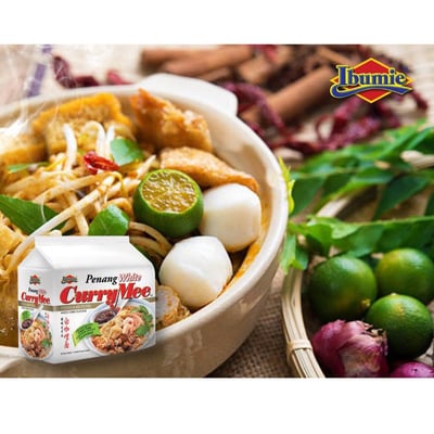 益福檳城白咖哩麵105g*4包/組2