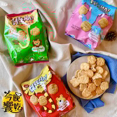 九福動物造型餅(奶素)60G1