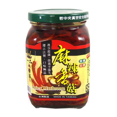 大醬軍-麻辣香菇380g(全素)2