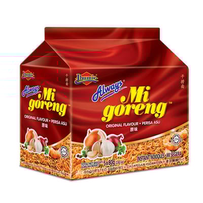 Always乾撈麵-原味/香蝦/泰式5