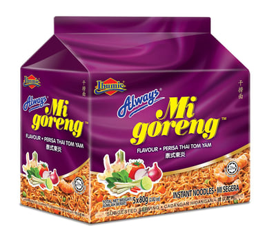 Always乾撈麵-原味/香蝦/泰式3