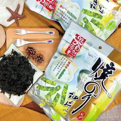 自然原素-岩燒海苔細片(全素)1