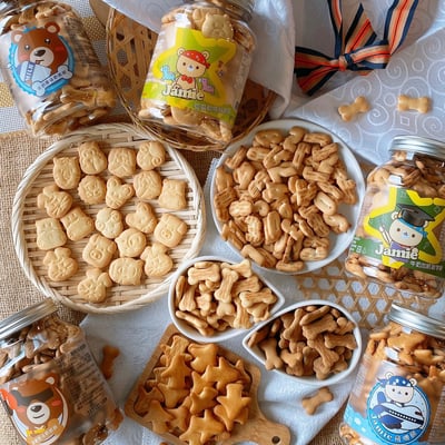 Jamie-童趣餅乾系列(數字餅/飛機餅/動物餅/骨頭餅)1