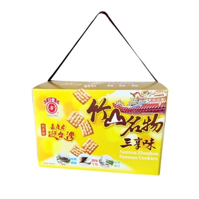 日香竹山名物三享味(鹽酥冬筍餅/蒜香碗豆餅/胡椒餅)3