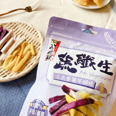 自然原素/波羅蜜/五蔬果/芒果乾/三色芋頭條/脆薯(全素)2