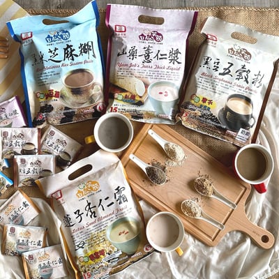 自然笑顏-沖泡穀粉系列(奶素)1