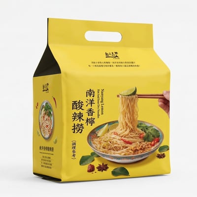 熱浪島-南洋香檸酸辣撈300g(3小包入)(純素)3