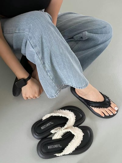 H24 抽鬚人字拖鞋7