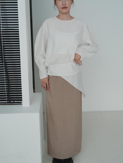 V05 細緻簡約上衣(附綁帶)3