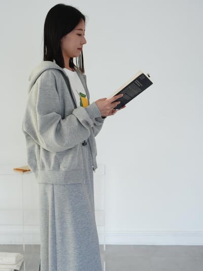 D17 FLOWER連帽刺繡外套10