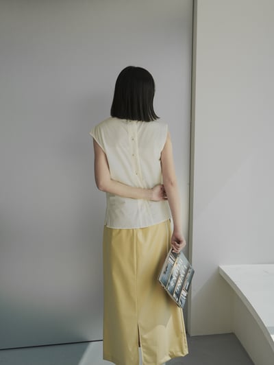 T04 直筒修身比例西裝裙3