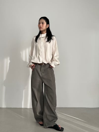 B05 不對稱文青領襯衫10