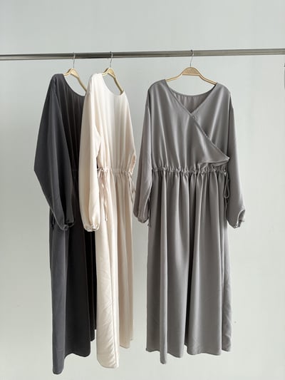 V02 前後兩穿式綁帶洋裝7