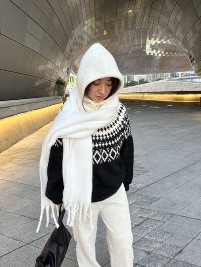 P15 雙釦脖圍連帽2