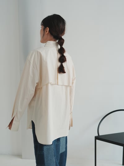 V03 後背風衣感設計襯衫5