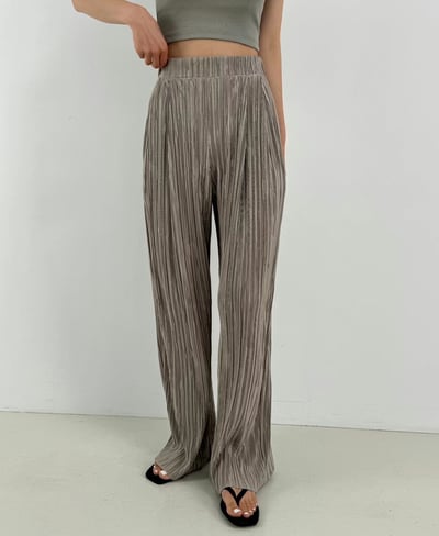 Z10 高級光感立體直紋褲3