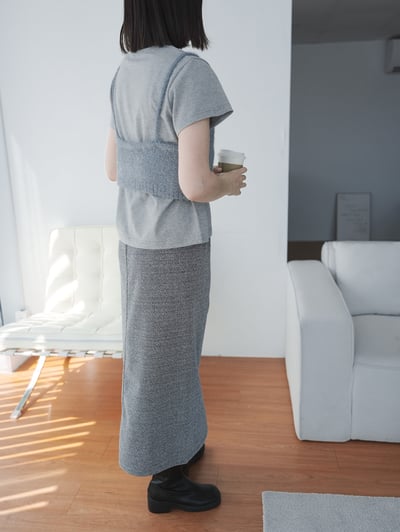 G07 閃耀銀蔥織紋背心7